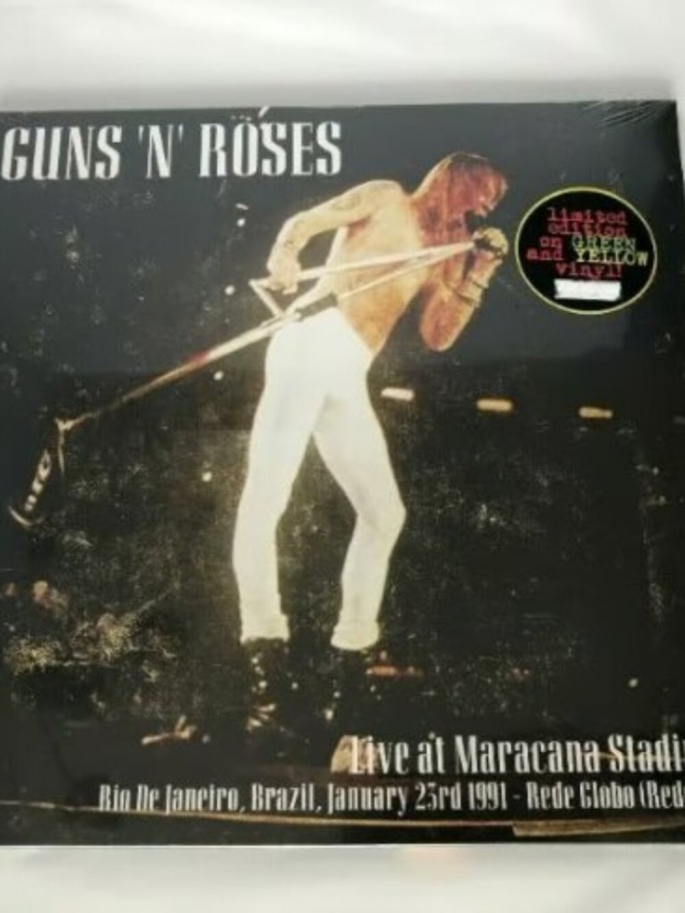 Guns N' Roses Live At Maracana Stadium 2-LP ~ Numb/Ltd Ed Color ~ New/Sealed!